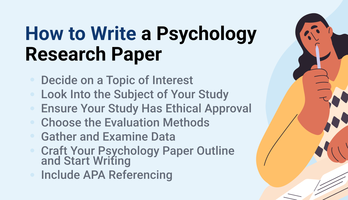 how to write a psychology paper