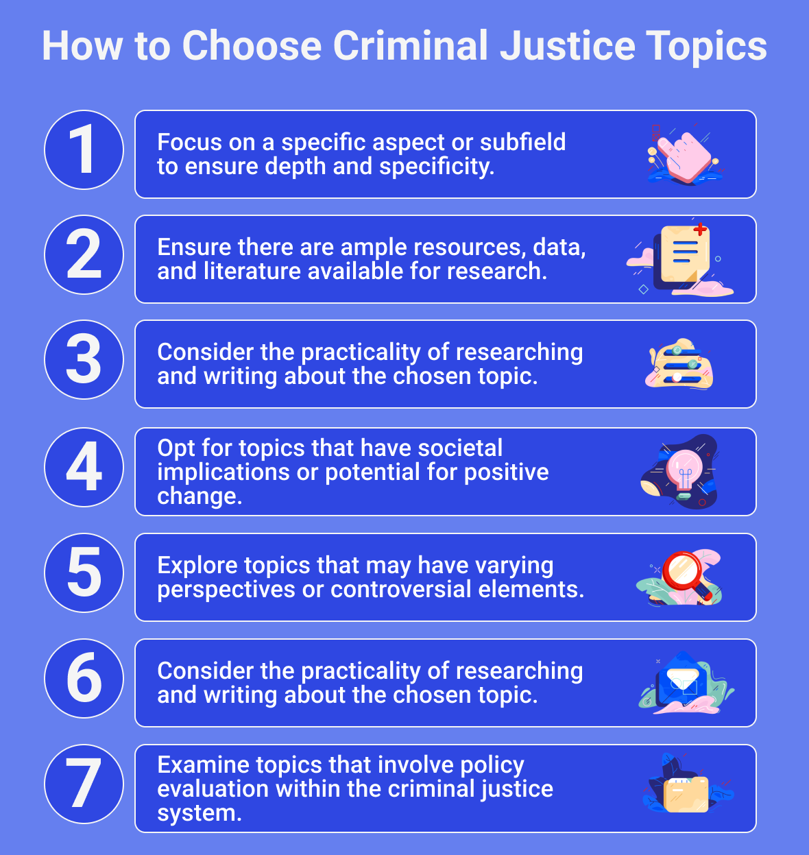 How to Choose a Criminology Topics