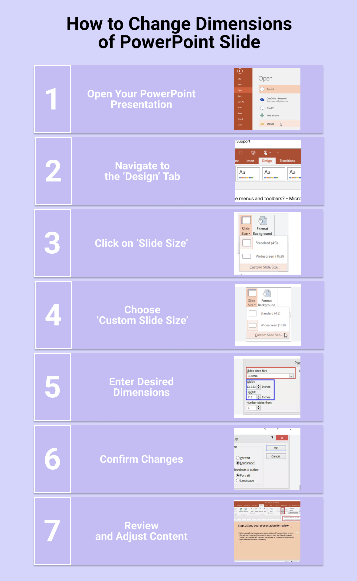 dimentions of powerpoint